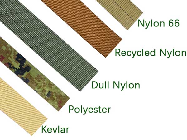 Mil-spec Webbing Material Options